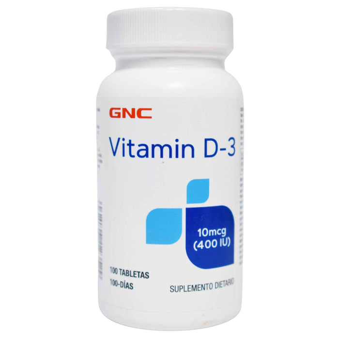 Vitamin D3 Vitamina D3 400Iu Frasco X 100 Tab