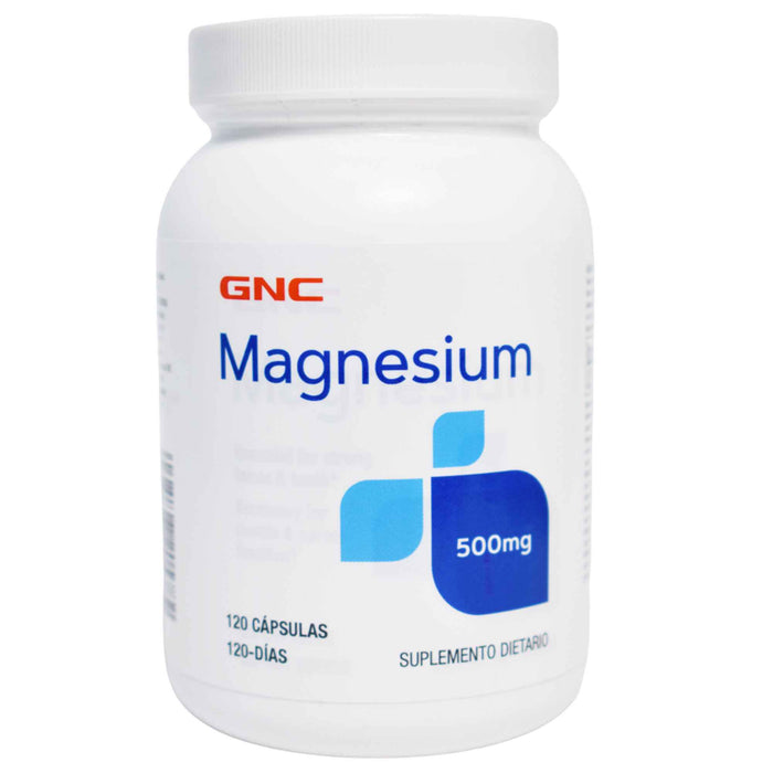 Magnesium 500Mg Suplemento Magnesio X 120 Capsulas