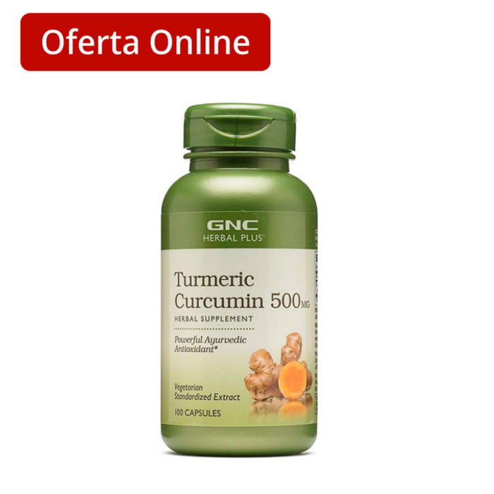 Turmeric Curcumin 500Mg Suplemento Curcuma X 100 Capsulas