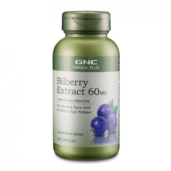 Bilberry Extracto Vitamina 60Mg X 100 Capsulas