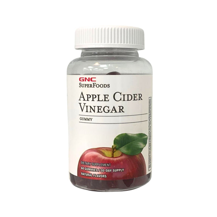 Gnc Apple Cider Vinegar Gummy X 60 Gomitas