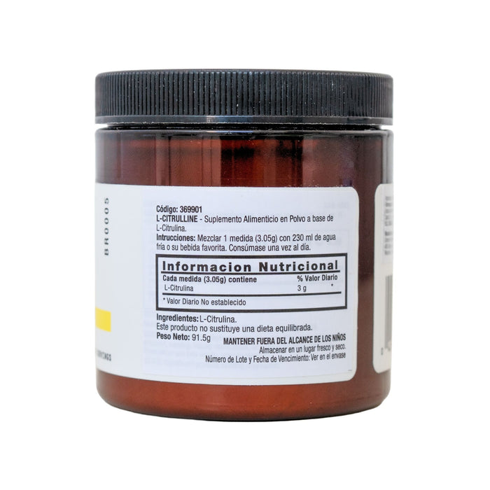 Suplemento L-Citrulline X 91.5G