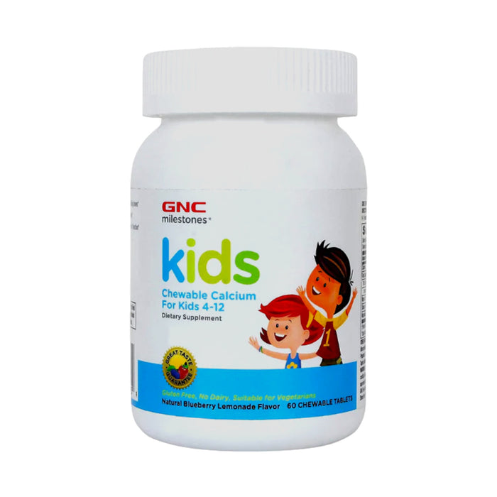 Tabletas Masticables Kids Calcium Gnc X  60 Tabletas