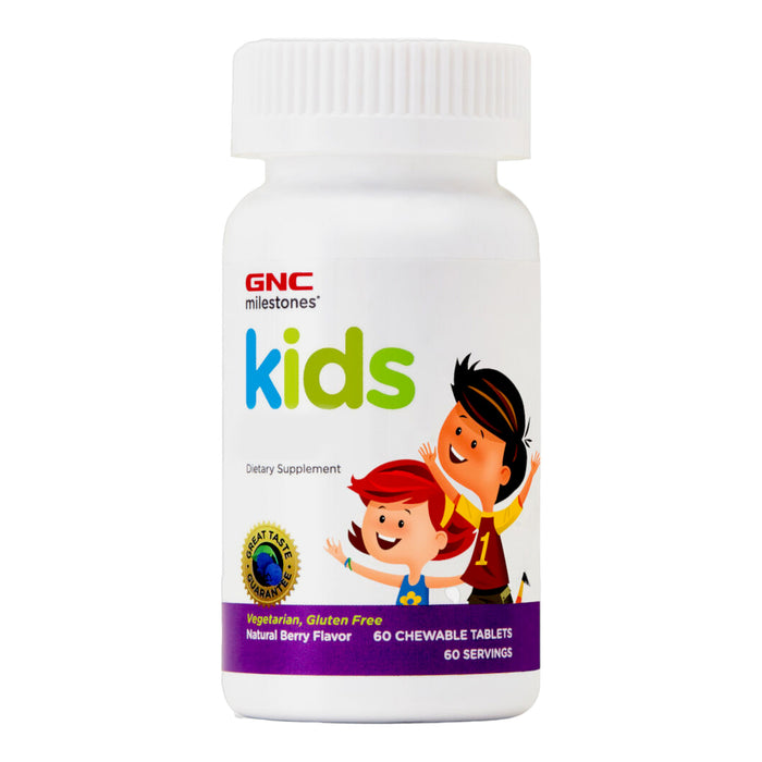 Tabletas Masticables Kids Chewable Para La Salud Ocular Gnc X 60 Tabletas