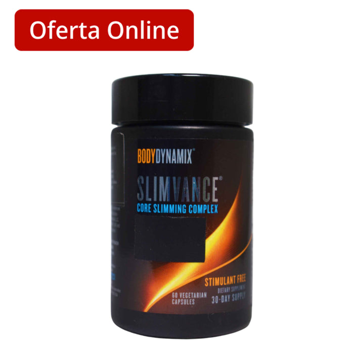 Slimvance Suplemento A Base De Curcuma X 60 Capsulas