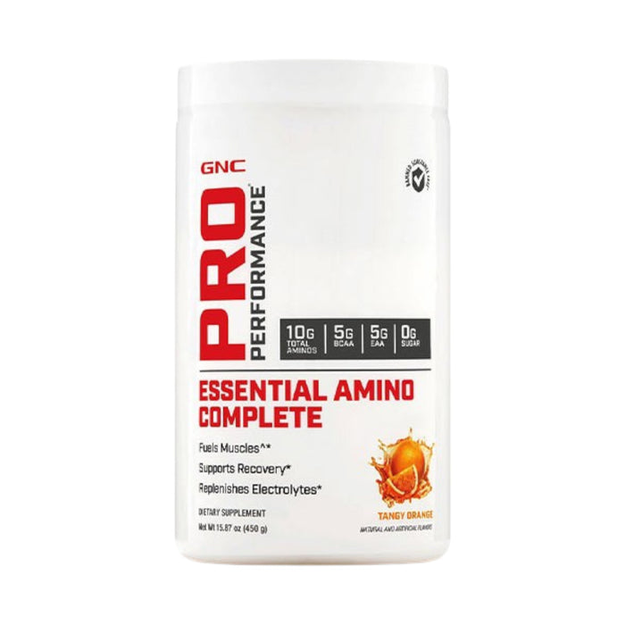 Suplemento Gnc Pro Essential Amino Complete Naranja Ácida X 450G