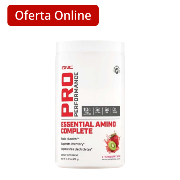 Suplemento Gnc Pro Performance Essential Amino Complete Kiwi Y Fresa X 450G