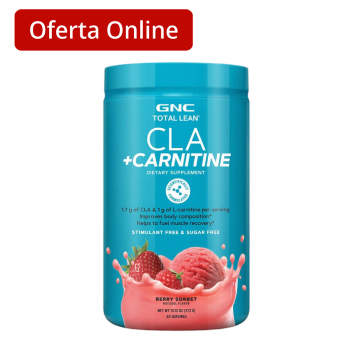 Suplemento Alimenticio Total Lean Cla + Carnitine Gnc X 372G