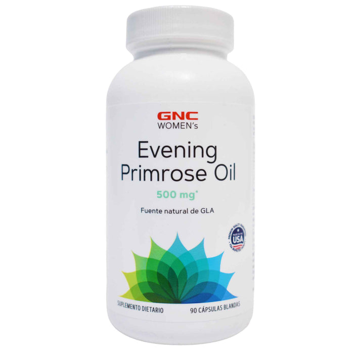 Evening Primrose Oil 500 Aceite De Onagra X 90 Capsulas Blandas