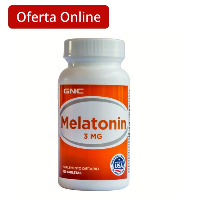 Melatonin 3Mg+Vitamina B6 X 120 Tab (109023)