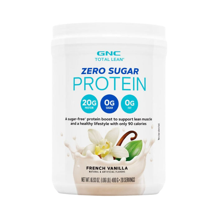 Proteína Total Lean Zero Sugar Protein French Vainilla Gnc X 480G