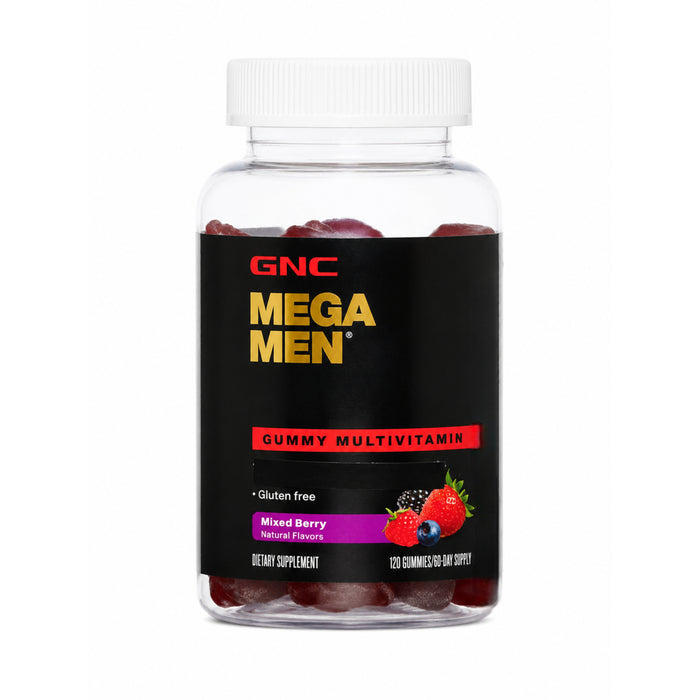 Suplemento Multivitamínico Gnc Mega Men X 120 Gomitas