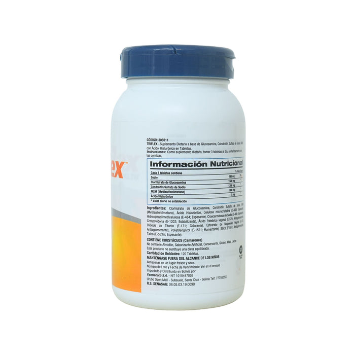 Suplemento Triflex Gnc X 120 Tabletas