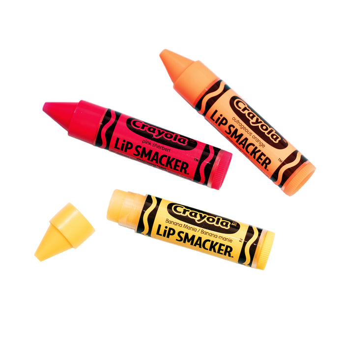 Lip Smacker Balsamo Labial Trio Crayola X 3 Unidades