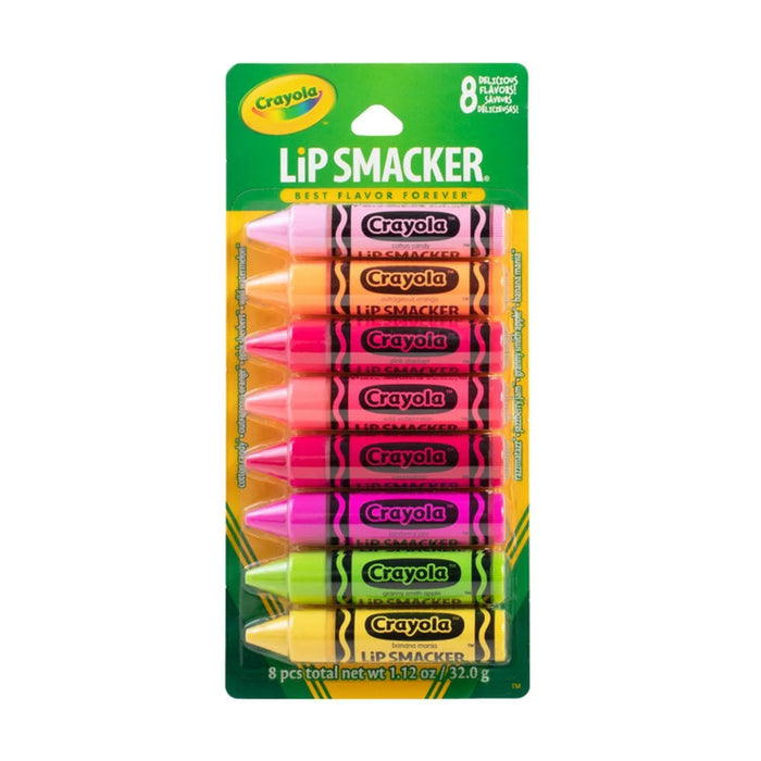 Lip Smaker Balsamo Labial Party Pack 8 Crayola