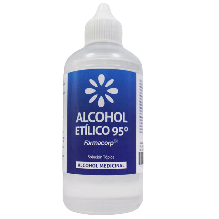 Alcohol Etilico 95 Farmacorp X 125Ml