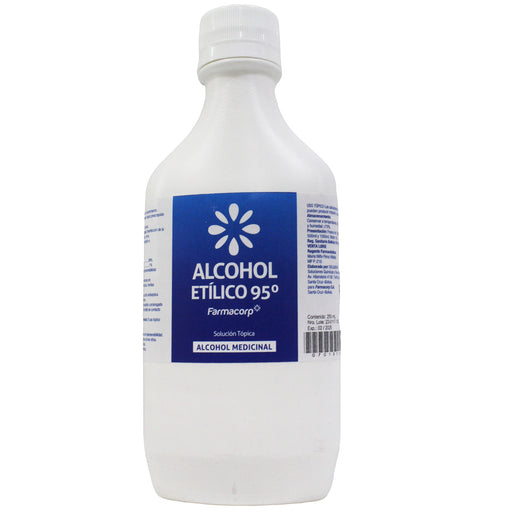 Alcohol Etilico 95 Farmacorp X 250Ml