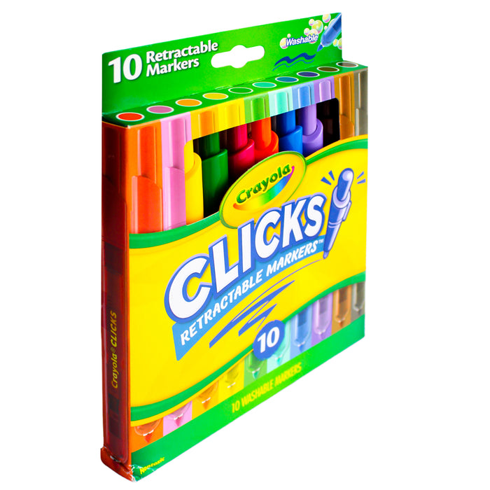 Crayola Marcadores Retactiles X 10 Piezas