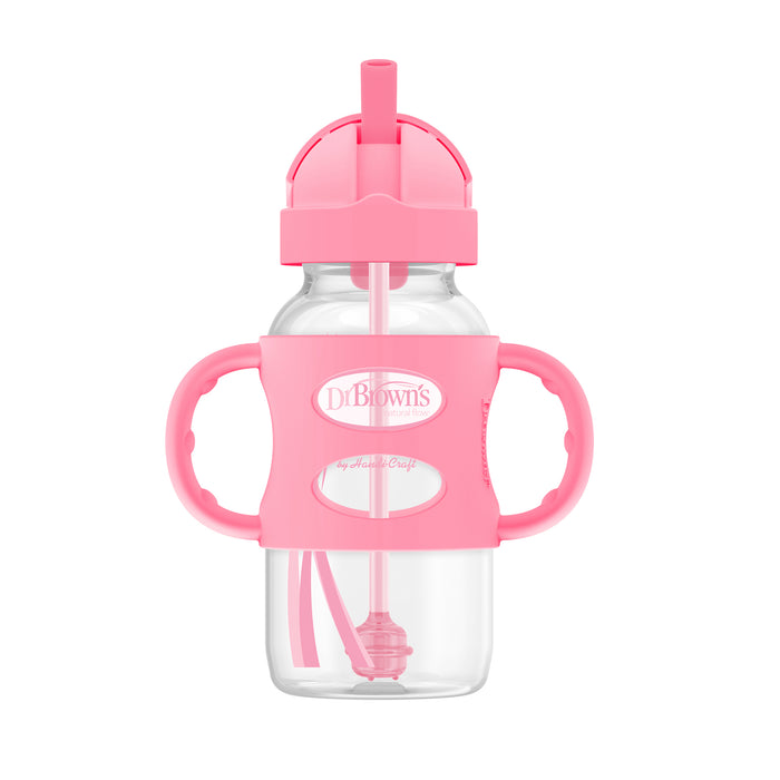 Dr Browns Tomatodo Con Bombilla 270Ml Rosa 6M+