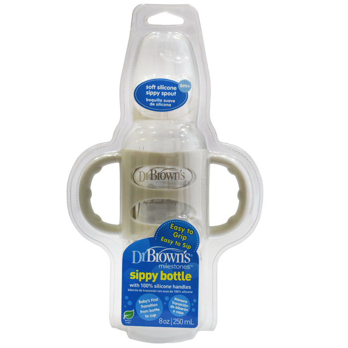 Mamadera Con Asas Dr Browns Plomo 6M X 250Ml