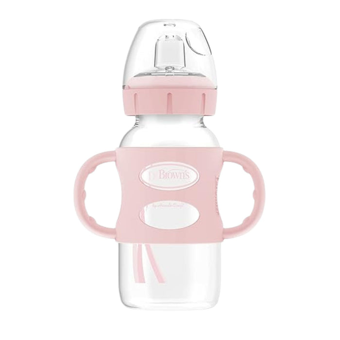 Mamadera Dr Browns De Transicion Rosa 6M+ X 270Ml