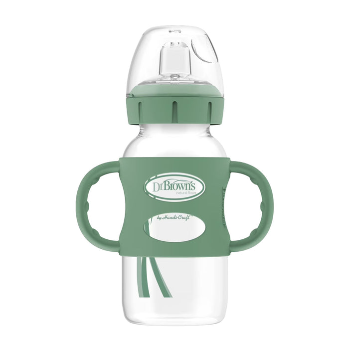 Mamadera Dr Browns De Transicion Verde 6M+ X 270Ml