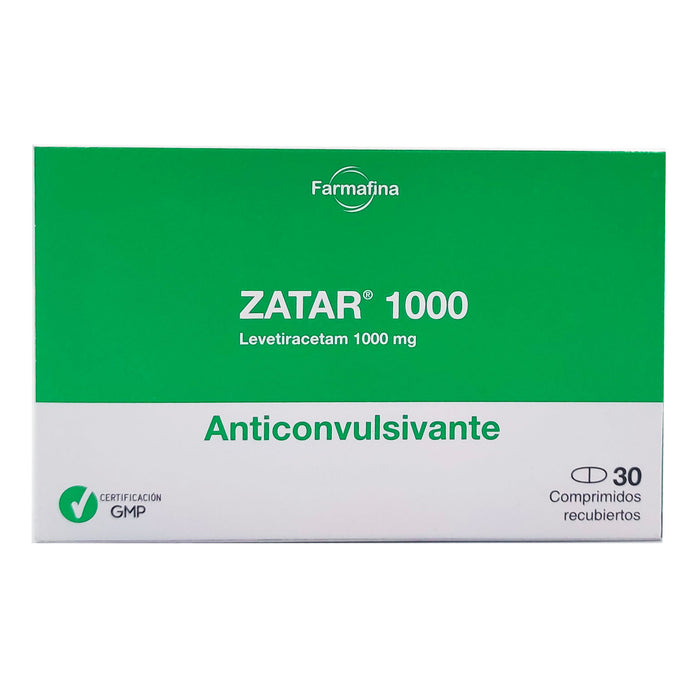 Zatar 1000Mg Levetiracetam X Comprimido