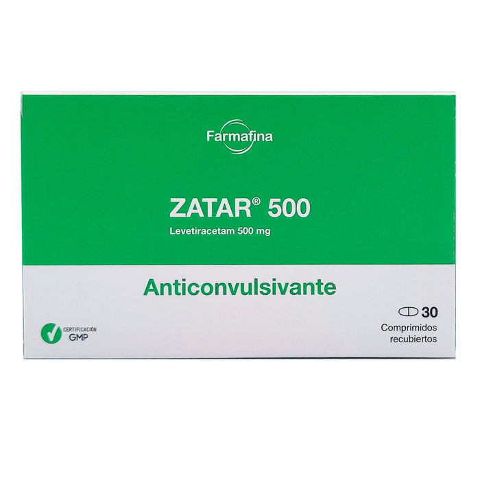 Zatar 500Mg Levetiracetam X Comprimido