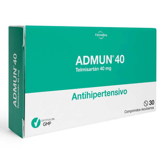 Admun 40Mg Telmisartan X Comprimido