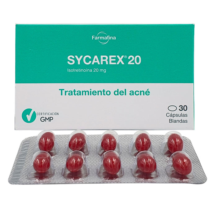 Sycarex 20Mg Isotretinoina X Capsula Blanda