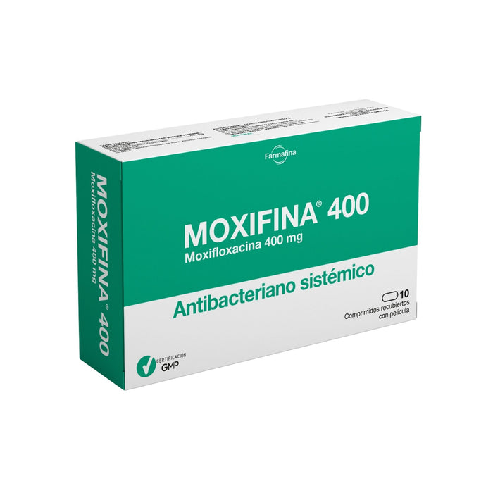 Moxifina 400Mg Moxifloxacina X Comprimido