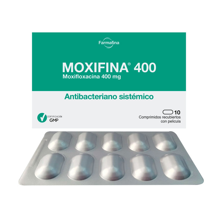 Moxifina 400Mg Moxifloxacina X Comprimido