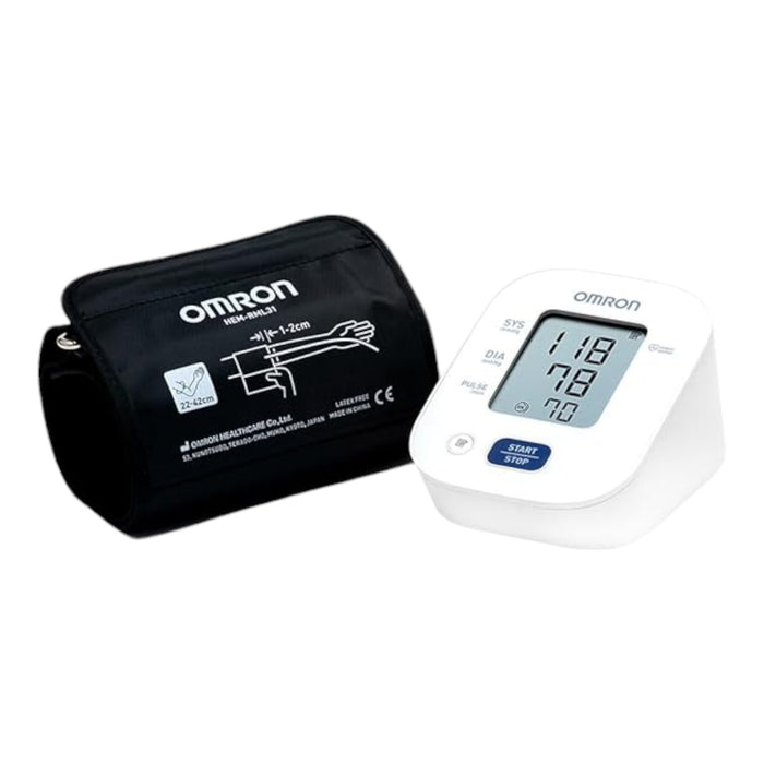 Monitor De Presión Arterial Omron Automático De Brazo Hem-7142