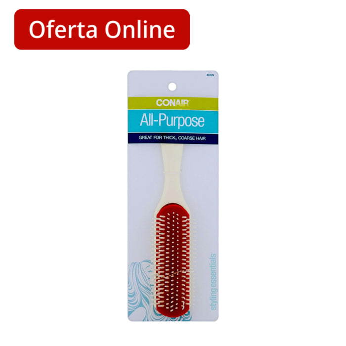 Conair 7 Row Rubber Cushion Brush 852N