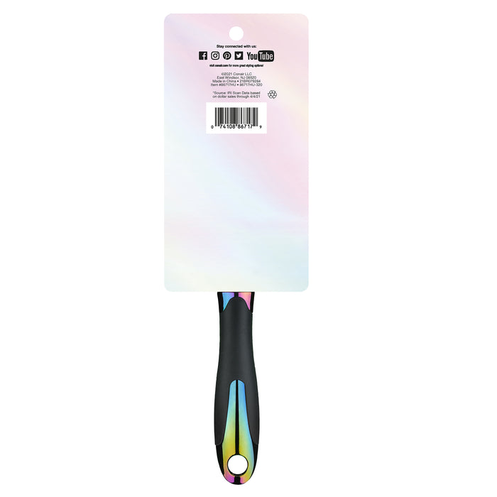 Conair Rainbow Paddle Brush Cepillo Plano (86717)