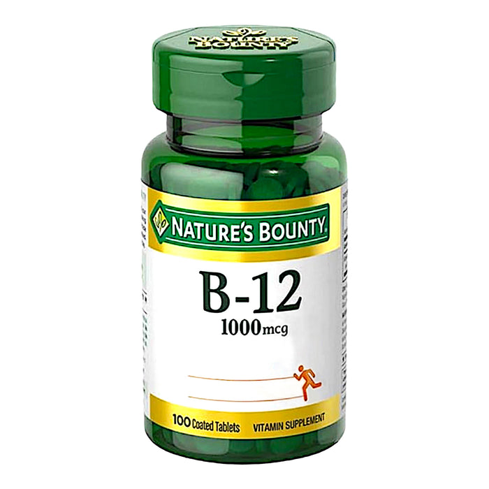 Suplemento Dietario Natures Bounty Vitamina B12 1000Mcg X 100 Tabletas