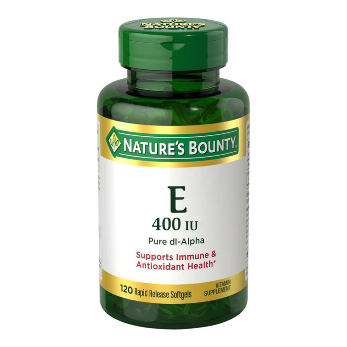 Vitamina E 180 Mg Natures Bounty X 120 Capsulas Blandas