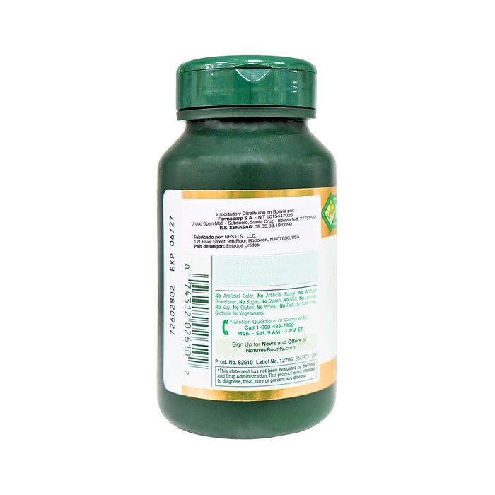 Suplemento Natures Bounty Acidophilus X 120 Tabletas