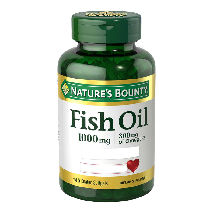 Fish Oil Natures Bounty 1000Mg X 145 Capsulas Blandas