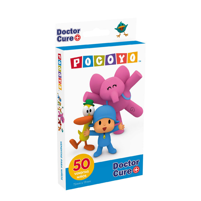 Venditas Doctor Cure Para Niños Pocoyo X 50 Unidades