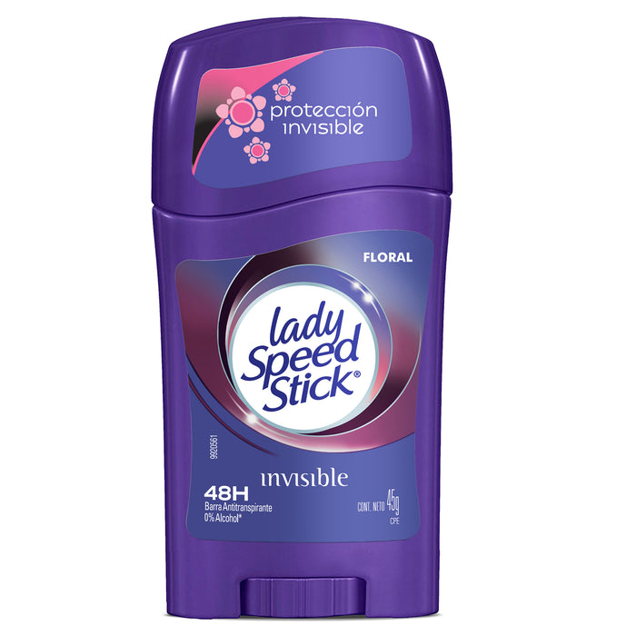 Desodorante Lady Speed Stick Invisible Floral X 45G