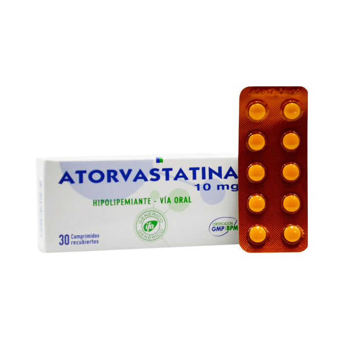 Atorvastatina 10Mg X 30 Comp (Ifa)