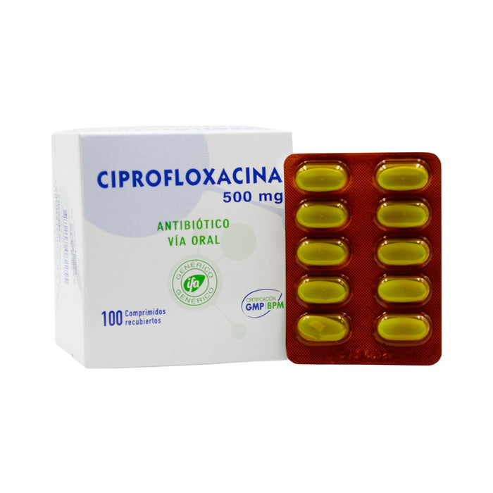 Ciprofloxacina 500Mg X 100 Comp (Ifa))