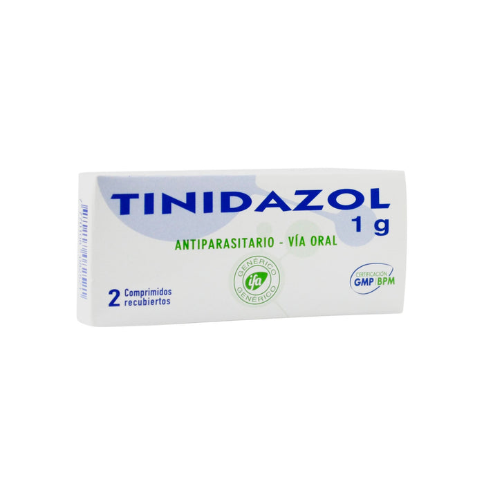 Tinidazol 1Gr X 2 Comp Recubiertos (Ifa)