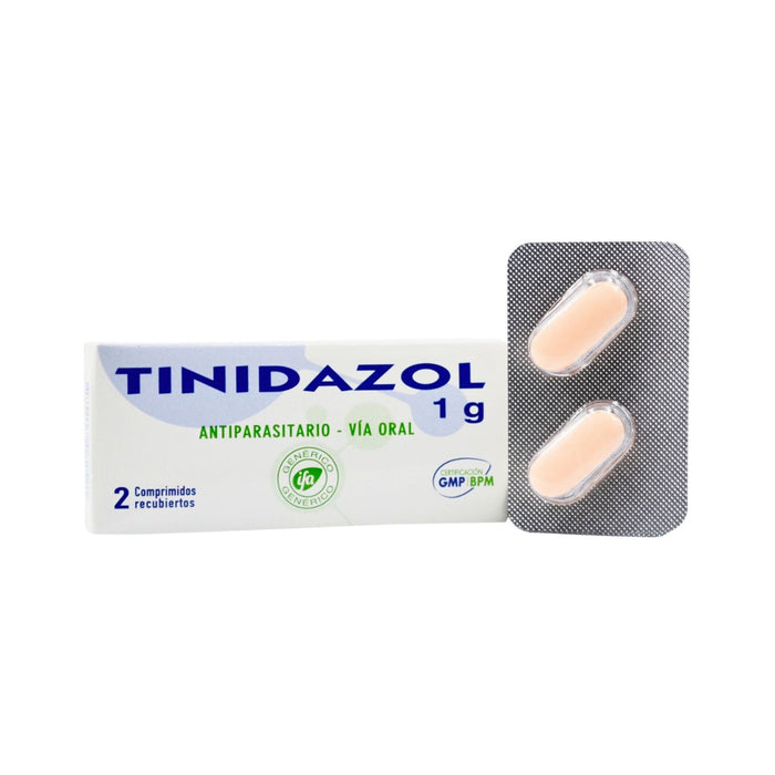 Tinidazol 1Gr X 2 Comp Recubiertos (Ifa)