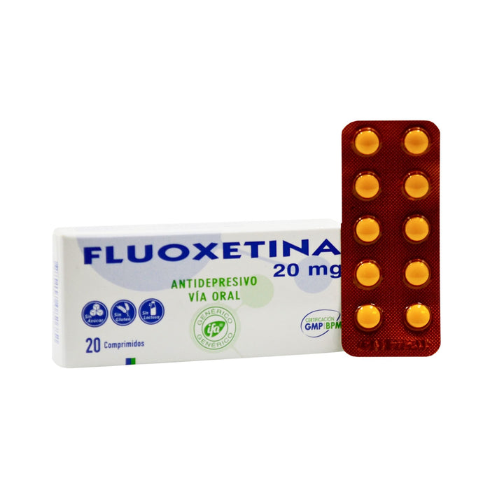 Fluoxetina 20Mg X 20 Comp (Ifa)