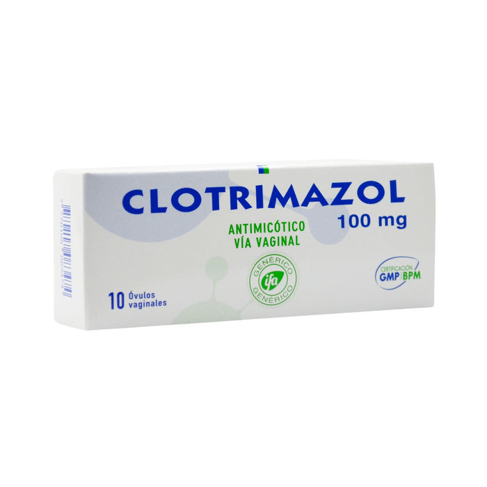 Clotrimazol 100Mg X 10 Ovulos Vaginales (Ifa)