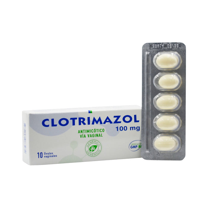 Clotrimazol 100Mg X 10 Ovulos Vaginales (Ifa)