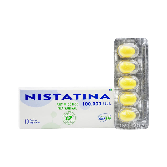 Nistatina 100000 Ui X 10 Ovulos Vaginales (Ifa)
