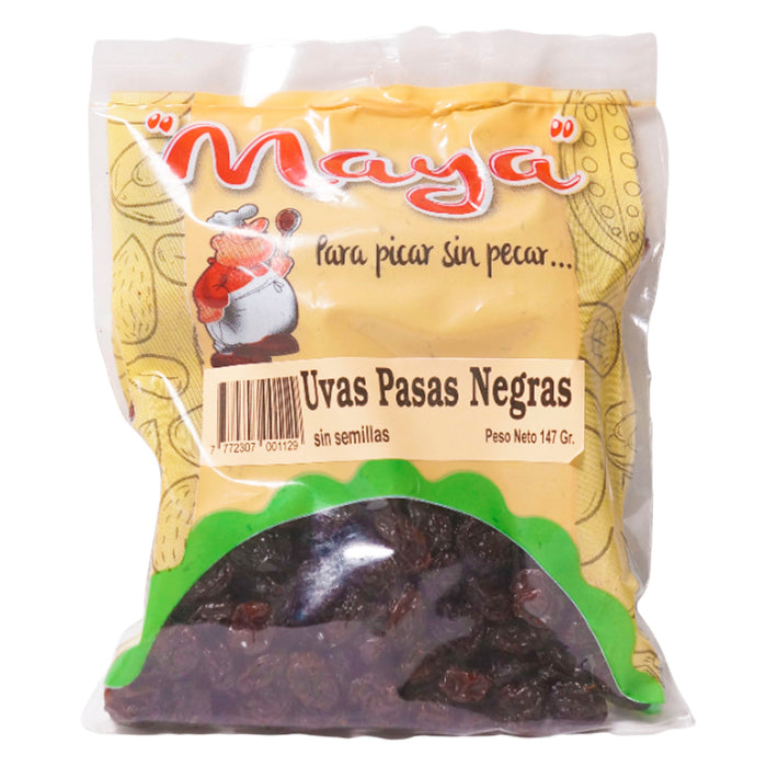 Uvas Pasas Negras Maya Sin Semillas X 147G